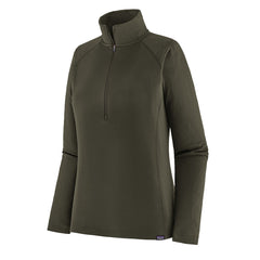 Patagonia Womens Cap Midweight Zip Neck Pine Needle Green - Parasol Store