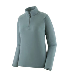 Patagonia Womens Capilene Lightweight Zip-Neck Blue Sage