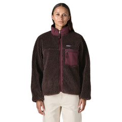 Patagonia Womens Classic Retro-X Fleece Jacket Den Brown