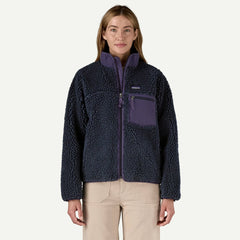 Patagonia Womens Classic Retro-X Fleece Jacket Sunken Blue - Parasol Store