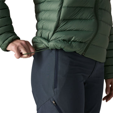 Patagonia Womens Down Sweater Hoody Canopy Green
