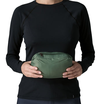Patagonia Womens Down Sweater Hoody Canopy Green