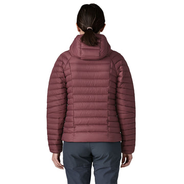 Patagonia Womens Down Sweater Hoody Dark Ruby