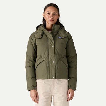 Patagonia Womens Downdrift Jacket Basin Green - Parasol Store