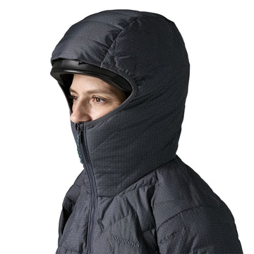 Patagonia Womens Durable Down Hoody Smolder Blue