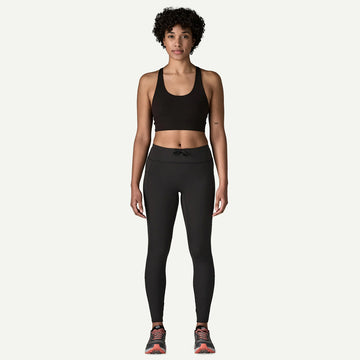 Patagonia Womens Endless Run 7/8 Tights Black