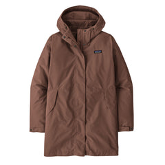 Patagonia Womens Heyes Peak 3-in-1 Parka Berm Brown