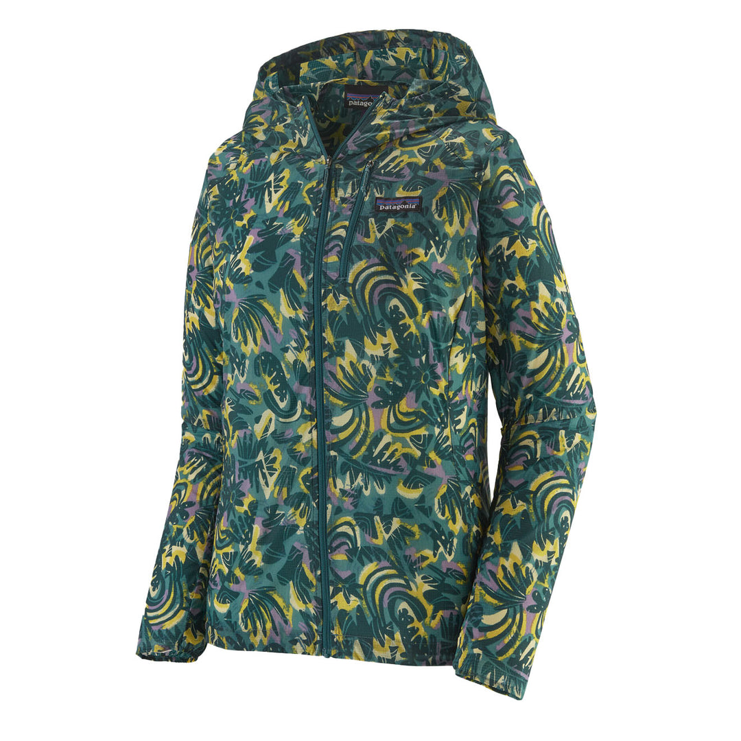 Patagonia Womens Houdini Jacket Wild Botanist / Wetland Blue - Parasol Store