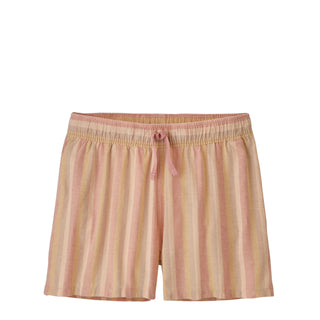 Patagonia Womens Island Hemp Baggies Shorts 3 inch Cali Stripe / Sunfade Pink - Parasol Store