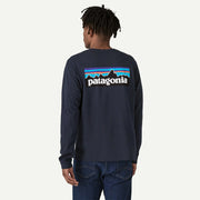 Patagonia L/S P-6 Logo Responsibili-Tee New Navy - Parasol Store