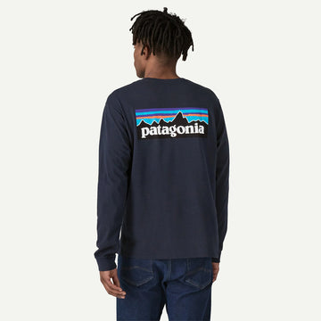Patagonia L/S P-6 Logo Responsibili-Tee New Navy - Parasol Store