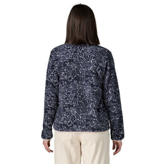 Patagonia Womens Lightweight Synchilla Snap-T Fleece Pullover Saxifrage / Sunken Blue