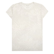Patagonia Womens Mainstay Tee Kelp and Sand Big Dyno White Patagonia