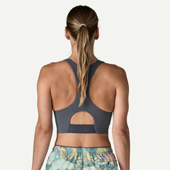 Patagonia Womens Maipo Mid Impact Bra Light Violet