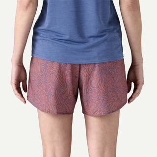 Patagonia Womens Multi Trails Shorts 5 1/2" Sea Run Potters Red - Parasol Store