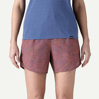 Patagonia Womens Multi Trails Shorts 5 1/2" Sea Run Potters Red - Parasol Store