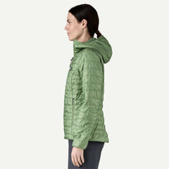 Patagonia Womens Nano Puff Hoody Ellwood Green - Parasol Store
