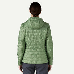 Patagonia Womens Nano Puff Hoody Ellwood Green - Parasol Store
