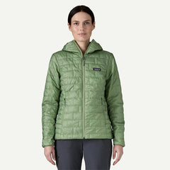 Patagonia Womens Nano Puff Hoody Ellwood Green - Parasol Store