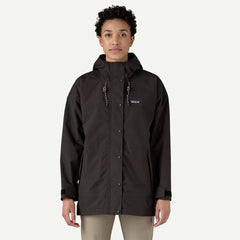 Patagonia Womens Outdoor Everyday Rain Jacket Black - Parasol Store