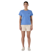 Patagonia Womens P-6 Logo Responsibili-Tee Abundant Blue