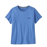 Patagonia Womens P-6 Logo Responsibili-Tee Abundant Blue