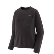Patagonia Womens R1 Air Fleece Crewneck Black - Parasol Store