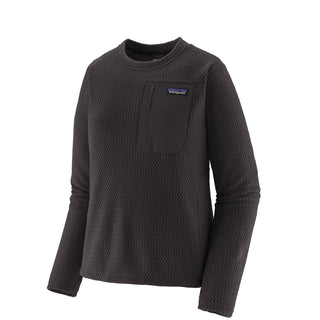 Patagonia Womens R1 Air Fleece Crewneck Black - Parasol Store