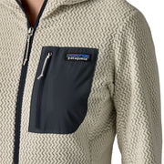 Patagonia Womens R1 Air Fleece Full-Zip Hoody Wool White - Parasol Store