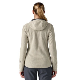 Patagonia Womens R1 Air Fleece Full-Zip Hoody Wool White - Parasol Store