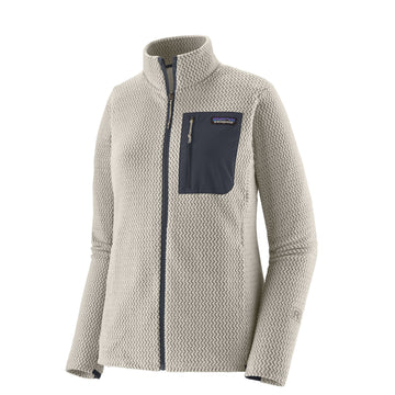Patagonia Womens R1 Air Fleece Jacket Birch White