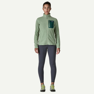 Patagonia Womens R1 Air Fleece Jacket Ellwood Green - Parasol Store