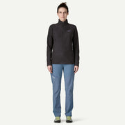 Patagonia Womens R1 Air Fleece Zip-Neck Black - Parasol Store
