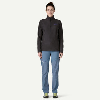 Patagonia Womens R1 Air Fleece Zip-Neck Black - Parasol Store