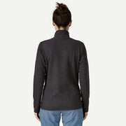 Patagonia Womens R1 Air Fleece Zip-Neck Black - Parasol Store