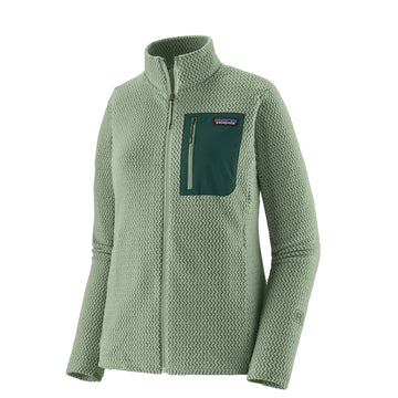 Patagonia Womens R1 Air Fleece Jacket Ellwood Green - Parasol Store