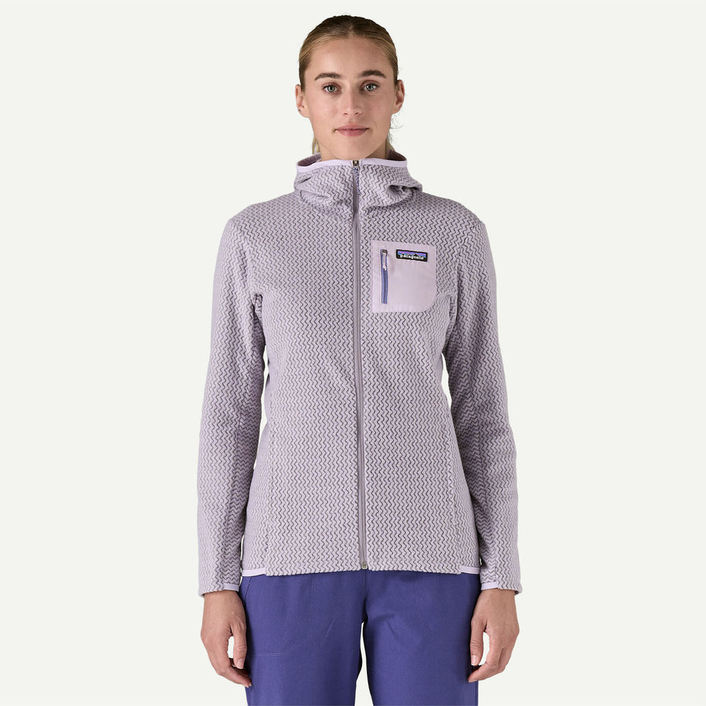Patagonia Womens R1 Air Full-Zip Hoody Foxglove Purple - Parasol Store