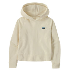 Patagonia Womens Regenerative Organic Certified Cotton Essential Hoody Wool White - Parasol Store