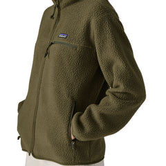 Patagonia Womens Retro Pile Fleece Jacket Basin Green
