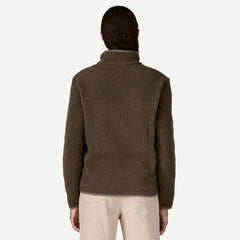 Patagonia Womens Retro Pile Fleece Jacket Otter Brown - Parasol Store