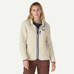 Patagonia Womens Retro Pile Fleece Jacket Permafrost Purple - Parasol Store