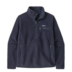 Patagonia Womens Retro Pile Fleece Marsupial Pullover Sunken Blue - Parasol Store