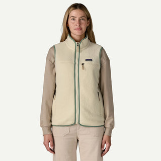 Patagonia Womens Retro Pile Fleece Vest Otter Brown - Parasol Store