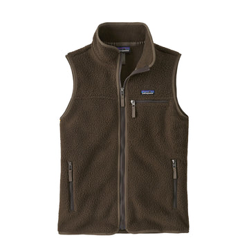 Patagonia Womens Retro Pile Fleece Vest Otter Brown - Parasol Store