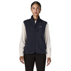 Patagonia Womens Retro Pile Fleece Vest Sunken Blue