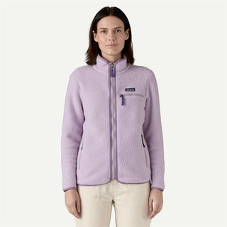 Patagonia Womens Retro Pile Jacket Foxglove Purple - Parasol Store