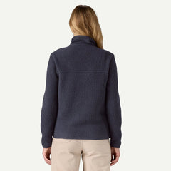 Patagonia Womens Retro Pile Jacket Sunken Blue - Parasol Store