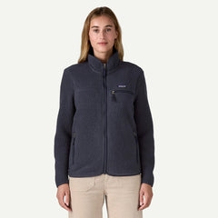Patagonia Womens Retro Pile Jacket Sunken Blue - Parasol Store