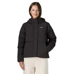 Patagonia Womens Sisar Down Hoody Jacket Black