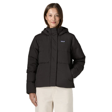 Patagonia Womens Sisar Down Hoody Jacket Black